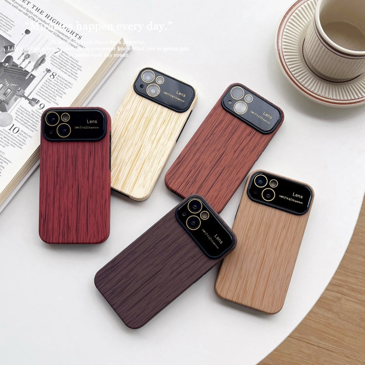 Custodia TPU effetto legno per iPhone compatibile