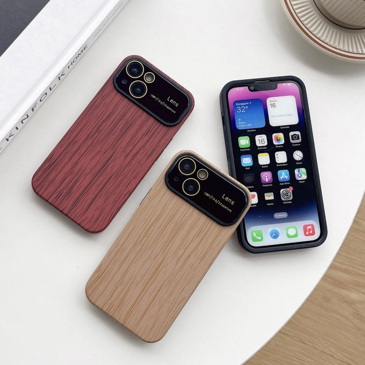 Custodia TPU effetto legno per iPhone compatibili