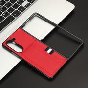 Custodia Litchi con slot carte per Samsung Galaxy Z Fold5