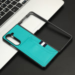 Custodia Litchi con slot carte per Samsung Galaxy Z Fold5