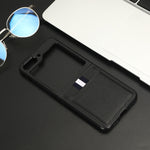 Custodia Litchi con slot carte per Samsung Galaxy Z Fold5