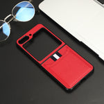 Custodia Litchi con slot carte per Samsung Galaxy Z Fold5