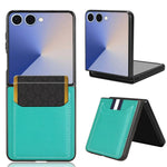 Custodia posteriore con slot per schede per Samsung Galaxy Z Flip