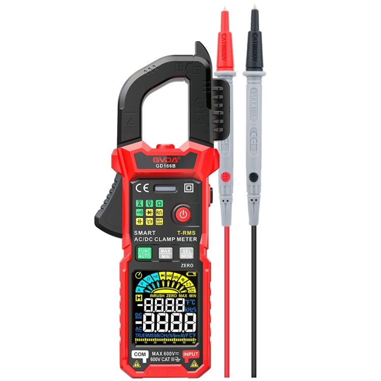 Multimetro a pinza digitale GVDA GD166B 600V 600A