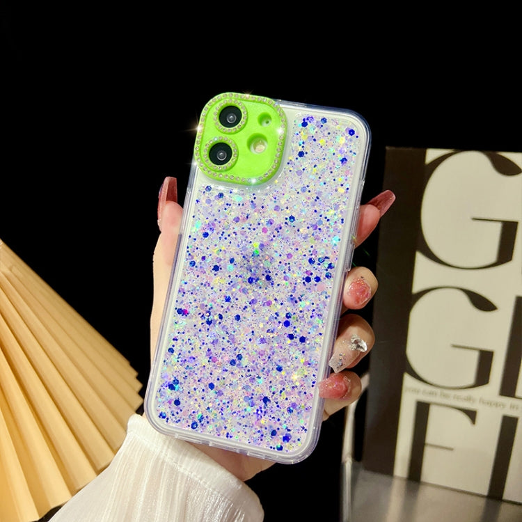 Custodia glitter TPU per iPhone 12 e 11