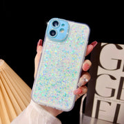 Custodia glitter TPU per iPhone 12 e 11