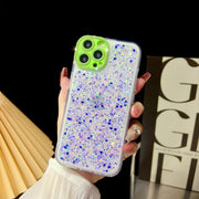 Custodia glitter TPU per iPhone 12 e 11