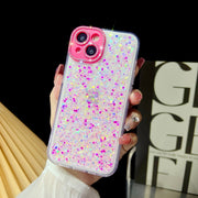 Custodia glitter TPU per iPhone 14 e 13