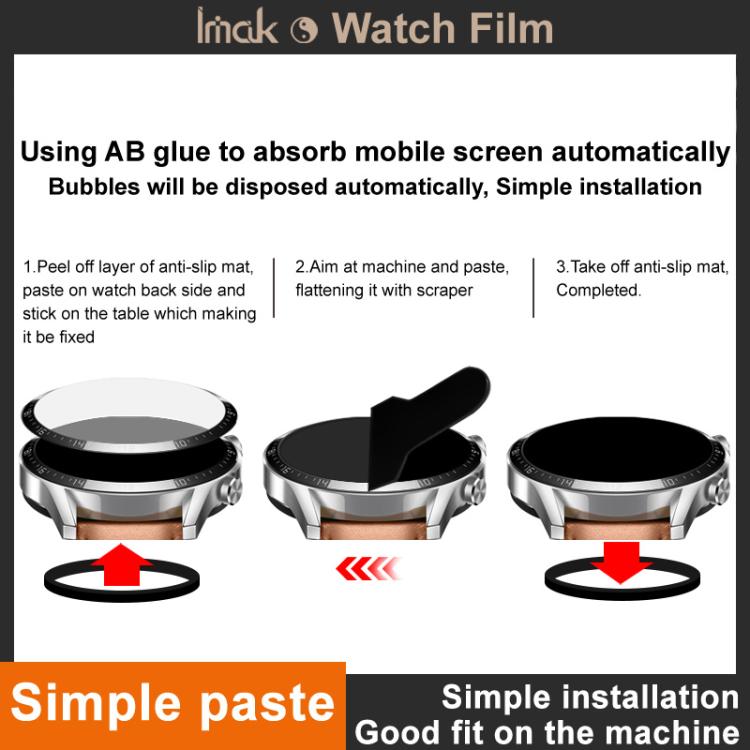 Pellicola protettiva per orologio in plexiglass HD IMAK, For Huawei Watch Buds 2 Black Version, For Huawei Watch Buds 2 Brown/Silver, For Huawei Watch Fit 5 Pro, For Huawei Watch Fit 5, For Huawei Band 11 Pro, For Huawei Band 11, For Huawei Band 10    ...