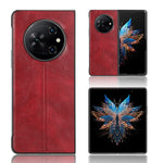 Cassa del telefono della copertura posteriore di cucito del modello della mucca, For Tecno Phantom V Flip2, For Tecno Phantom V Fold2, For Tecno Phantom V Flip, For Tecno Phantom V Fold