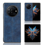 Cassa del telefono della copertura posteriore di cucito del modello della mucca, For Tecno Phantom V Flip2, For Tecno Phantom V Fold2, For Tecno Phantom V Flip, For Tecno Phantom V Fold