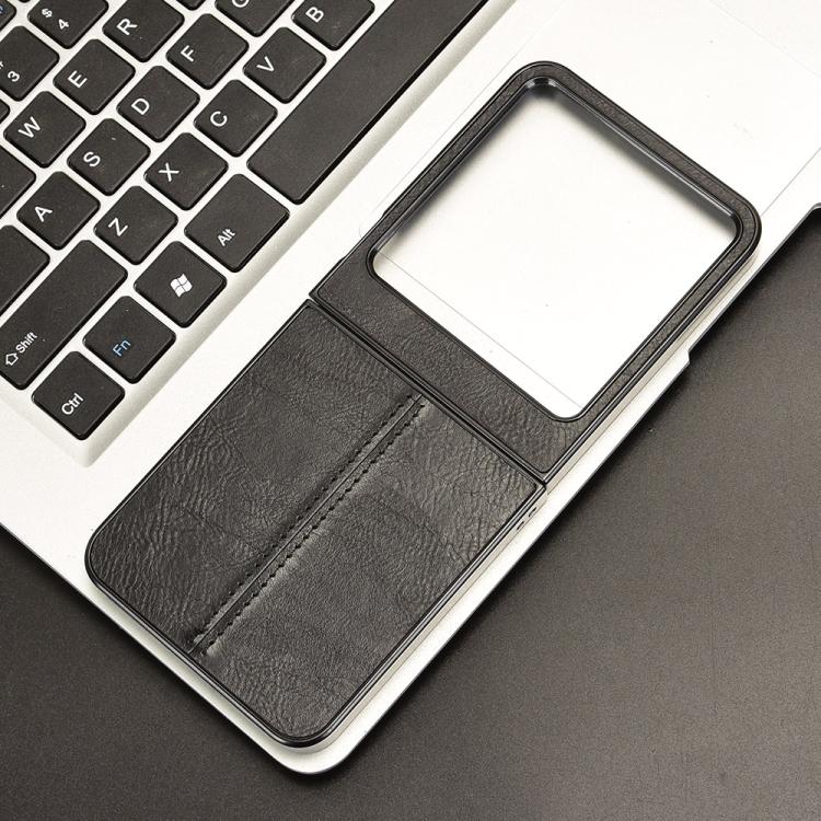 Cassa del telefono della copertura posteriore di cucito del modello della mucca, For Tecno Phantom V Flip2, For Tecno Phantom V Fold2, For Tecno Phantom V Flip, For Tecno Phantom V Fold