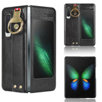 Custodia in pelle con cinturino per Samsung Galaxy Z Fold2 5G