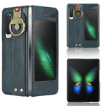 Custodia in pelle con cinturino per Samsung Galaxy Z Fold2 5G