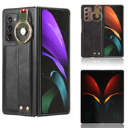 Custodia in pelle con cinturino per Samsung Galaxy Z Fold2 5G