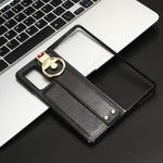 Custodia in pelle con cinturino per Samsung Galaxy Z Fold2 5G