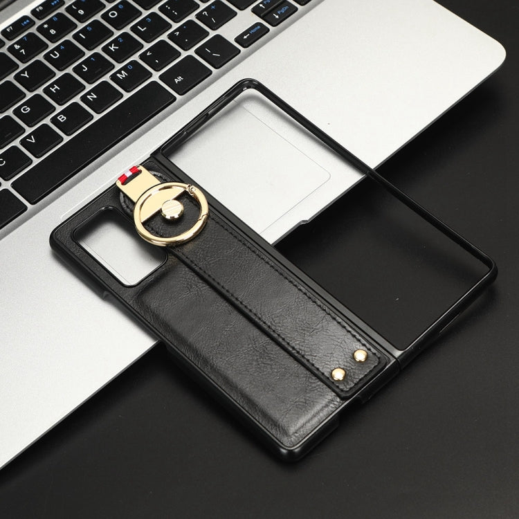 Custodia in pelle con cinturino per Samsung Galaxy Z Fold2 5G