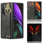 Custodia in pelle con cinturino per Samsung Galaxy Z Fold2 5G