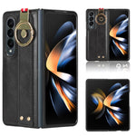 Custodia in pelle con cinturino per Samsung Galaxy Z Fold4