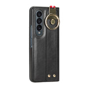 Custodia in pelle con cinturino per Samsung Galaxy Z Fold4