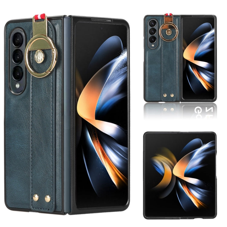 Custodia in pelle con cinturino per Samsung Galaxy Z Fold4