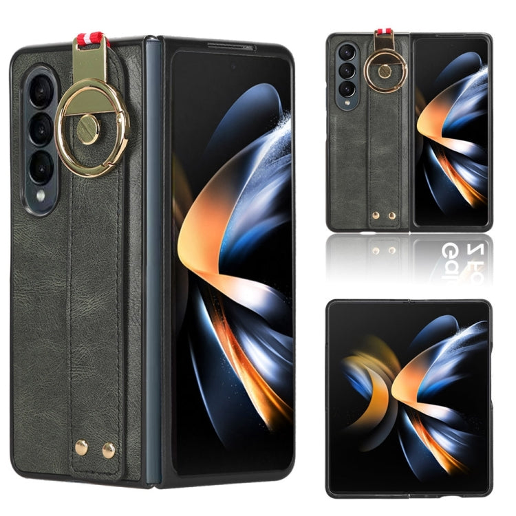 Custodia in pelle con cinturino per Samsung Galaxy Z Fold4