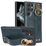 Custodia posteriore in pelle con cinturino per Samsung Galaxy Z F