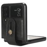 Custodia posteriore in pelle con cinturino per Samsung Galaxy Z F