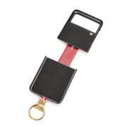 Custodia posteriore in pelle con cinturino per Samsung Galaxy Z F