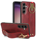 Custodia posteriore in pelle con cinturino per Samsung Galaxy Z F