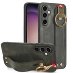 Custodia posteriore in pelle con cinturino per Samsung Galaxy Z F