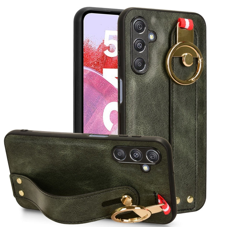 Custodia in pelle con cinturino per Samsung Galaxy Z Fold4