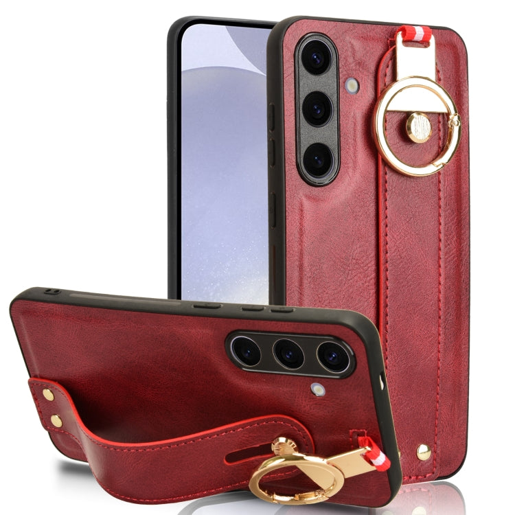 Custodia posteriore in pelle con cinturino per Samsung Galaxy Z F
