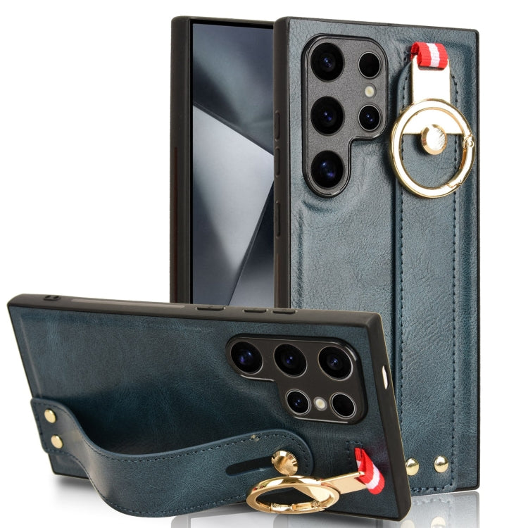 Custodia in pelle con cinturino per Samsung Galaxy Z Fold4