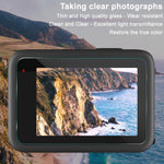 Schermo posteriore imak + schermo anteriore + pellicola in vetro temperato per obiettivo fotocamera posteriore, For GoPro HERO11 Black