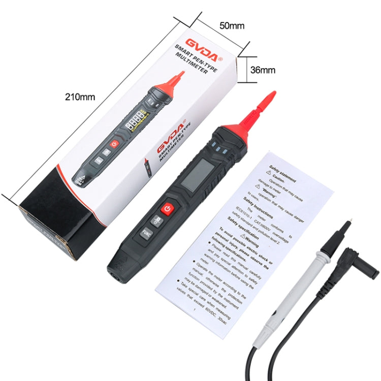 Multimetro ad alta precisione con penna intelligente GVDA GD107