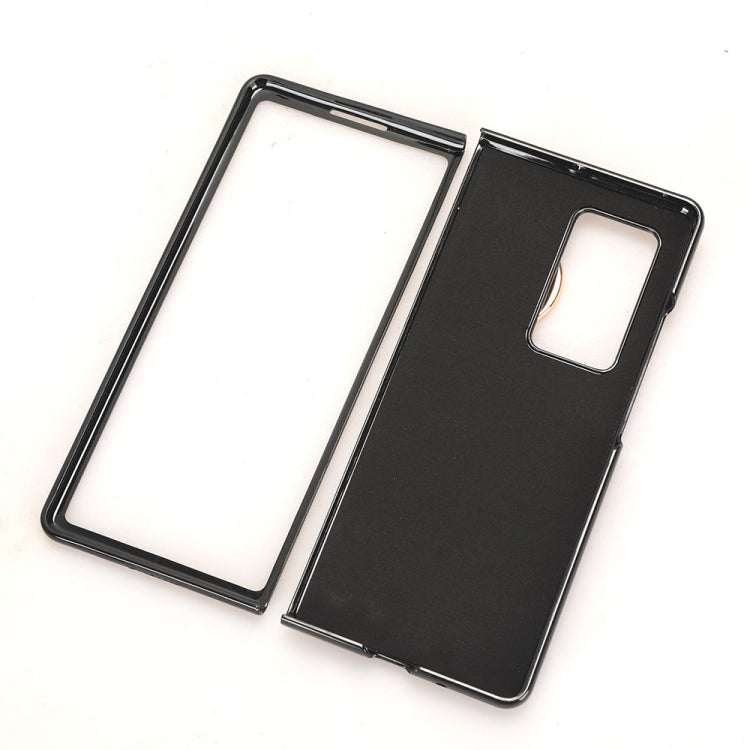 Custodia per telefono posteriore in pelle con cinturino, For Huawei Mate X2