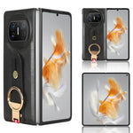 Custodia per telefono posteriore in pelle con cinturino, For Huawei Mate X3, For Huawei Maimang A20 5G, For Huawei Mate Xs 2, For Huawei P50 Pocket