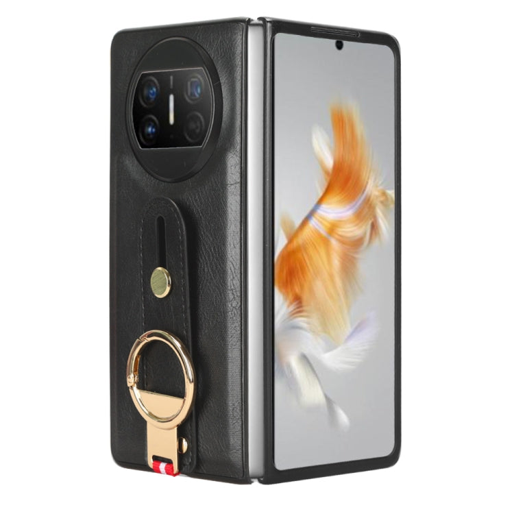 Custodia per telefono posteriore in pelle con cinturino, For Huawei Mate X3, For Huawei Maimang A20 5G, For Huawei Mate Xs 2, For Huawei P50 Pocket