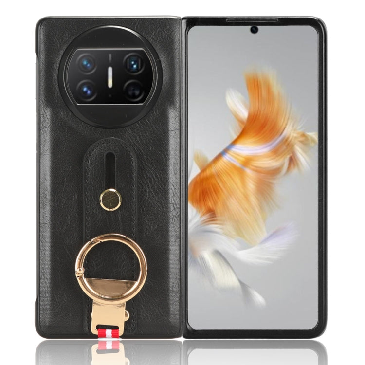 Custodia per telefono posteriore in pelle con cinturino, For Huawei Mate X3, For Huawei Maimang A20 5G, For Huawei Mate Xs 2, For Huawei P50 Pocket