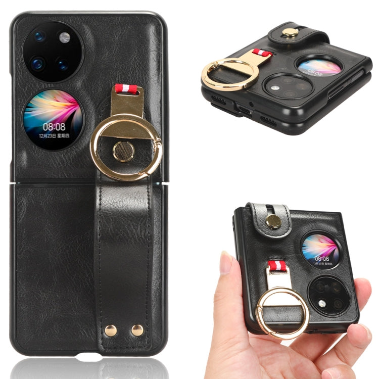 Custodia per telefono posteriore in pelle con cinturino, For Huawei Mate X3, For Huawei Maimang A20 5G, For Huawei Mate Xs 2, For Huawei P50 Pocket