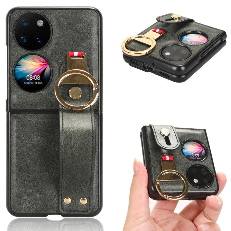 Custodia per telefono posteriore in pelle con cinturino, For Huawei Mate X3, For Huawei Maimang A20 5G, For Huawei Mate Xs 2, For Huawei P50 Pocket