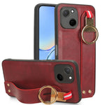 Custodia per telefono posteriore in pelle con cinturino, For Huawei Mate X3, For Huawei Maimang A20 5G, For Huawei Mate Xs 2, For Huawei P50 Pocket