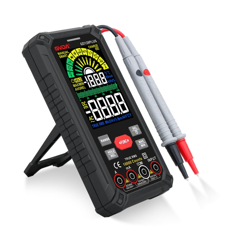 Multimetro digitale automatico GVDA GD128PLUS 1000V 10A