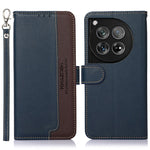 KHAZNEH Custodia per telefono RFID in pelle con texture Litchi, For OnePlus 12, For OnePlus Ace 2 Pro, For OnePlus Nord 3 / Ace 2V