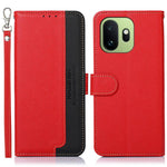KHAZNEH Custodia per telefono RFID in pelle con texture Litchi, For OnePlus Nord CE6 Lite 5G Global, For OnePlus Ace 6 Ultra, For OnePlus 15T, For OnePlus Turbo 6 / 6V, For OnePlus 15R / Ace 6 / Ace 6T, For OnePlus 15