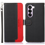 KHAZNEH Custodia per telefono RFID in pelle con texture Litchi, For OnePlus Nord CE6 Lite 5G Global, For OnePlus Ace 6 Ultra, For OnePlus 15T, For OnePlus Turbo 6 / 6V, For OnePlus 15R / Ace 6 / Ace 6T, For OnePlus 15