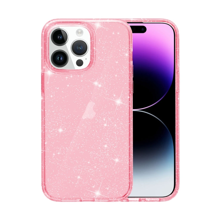 Custodia glitter antiurto per iPhone 15 e 16