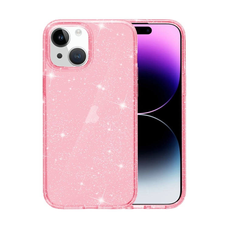 Custodia glitter antiurto per iPhone 15