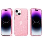 Custodia glitter antiurto per iPhone 15